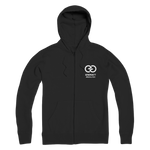 Load image into Gallery viewer, Emerge77 LOGO Premium Adult Zip Hoodie
