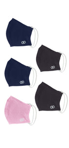 5 Pack Reusable Face Mask for Adults