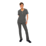 Load image into Gallery viewer, Comfy Gold Zipper, Women&#39;s Scrub Set W103
