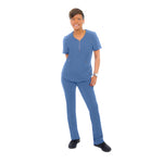 Load image into Gallery viewer, Comfy Gold Zipper, Women&#39;s Scrub Set W103
