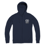 Load image into Gallery viewer, Emerge77 LOGO Premium Adult Zip Hoodie
