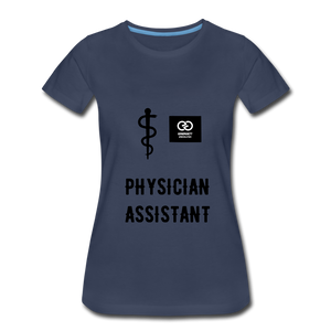 Physician Assistant Women’s Premium T-Shirt - navy