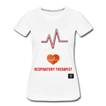Load image into Gallery viewer, Respiratory Therapist Women’s Premium T-Shirt - white
