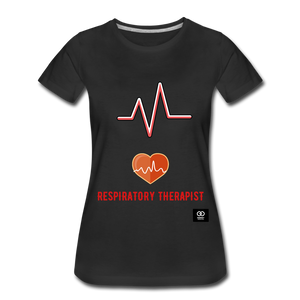 Respiratory Therapist Women’s Premium T-Shirt - black