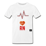 Load image into Gallery viewer, RN Men&#39;s Premium T-Shirt - white
