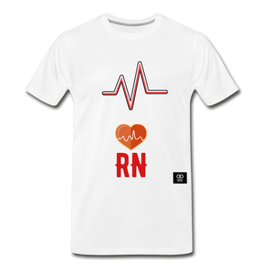 RN Men's Premium T-Shirt - white