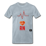 Load image into Gallery viewer, RN Men&#39;s Premium T-Shirt - heather ice blue
