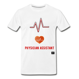 Physician Assistant Men's Premium T-Shirt - white