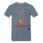 Load image into Gallery viewer, Physician Assistant Men&#39;s Premium T-Shirt - steel blue
