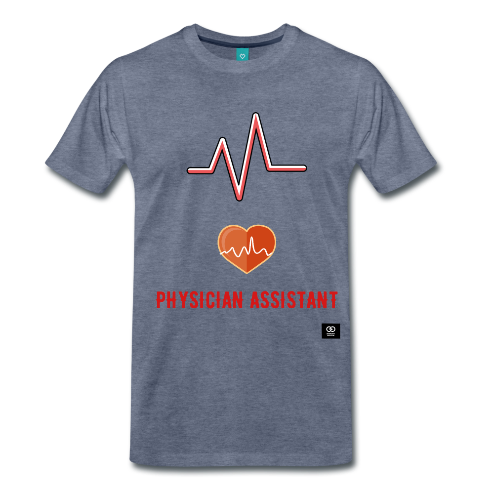 Physician Assistant Men's Premium T-Shirt - heather blue