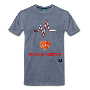 Physician Assistant Men's Premium T-Shirt - heather blue