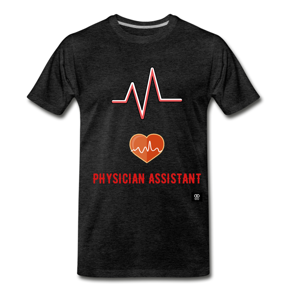 Physician Assistant Men's Premium T-Shirt - charcoal gray