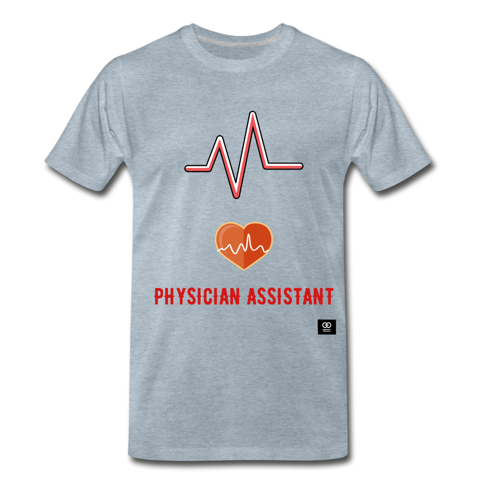 Physician Assistant Men's Premium T-Shirt - heather ice blue