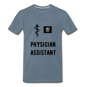 Physician Assistant Men's Premium T-Shirt - steel blue