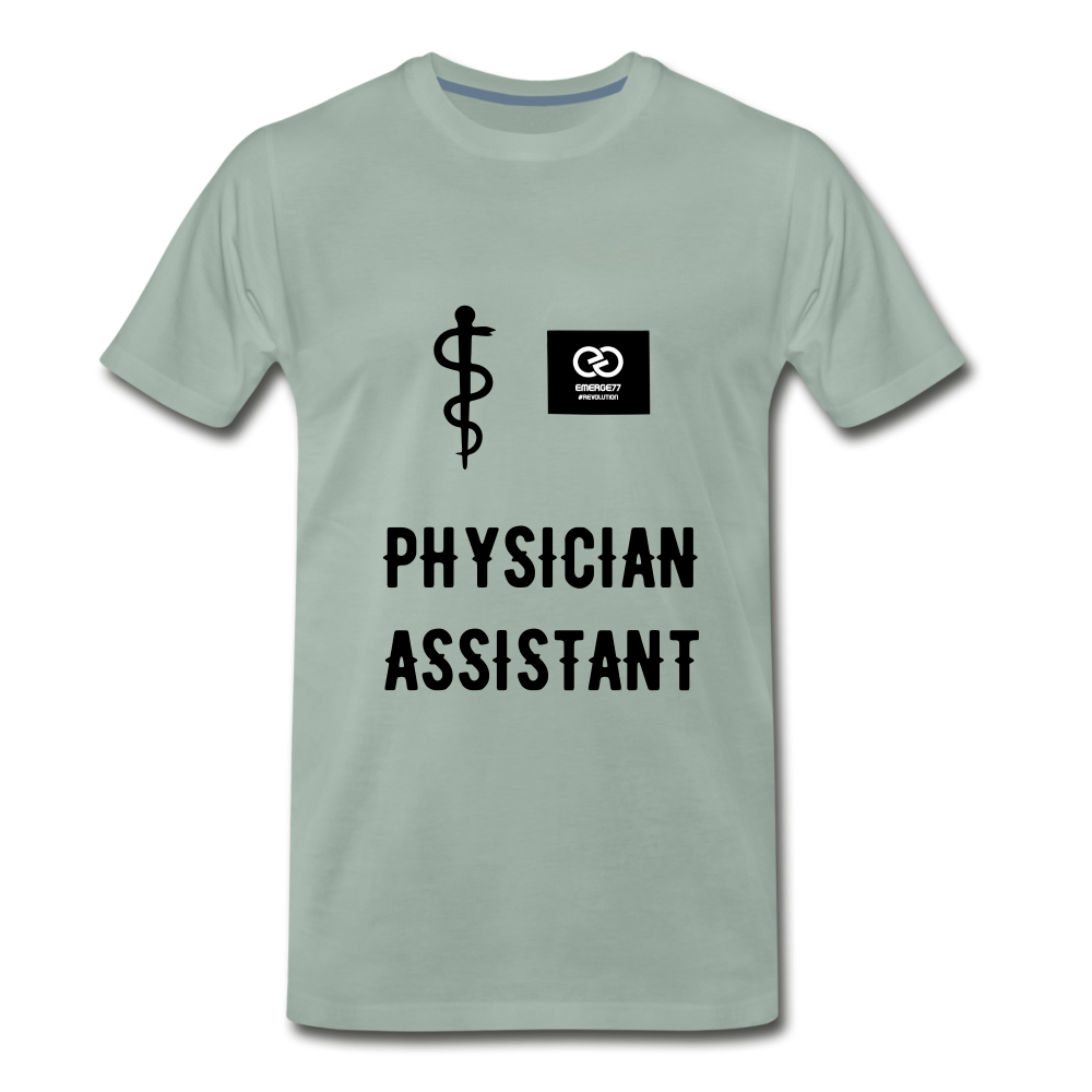 Physician Assistant Men's Premium T-Shirt - steel green