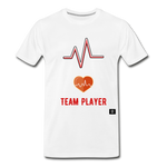 Load image into Gallery viewer, Team Player Men&#39;s Premium T-Shirt - white
