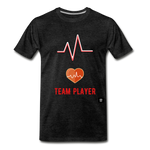 Load image into Gallery viewer, Team Player Men&#39;s Premium T-Shirt - charcoal gray
