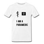 Load image into Gallery viewer, I Am A Paramedic Men&#39;s Premium T-Shirt - white
