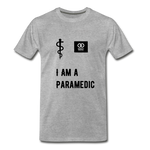 Load image into Gallery viewer, I Am A Paramedic Men&#39;s Premium T-Shirt - heather gray
