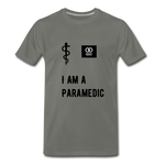 Load image into Gallery viewer, I Am A Paramedic Men&#39;s Premium T-Shirt - asphalt gray
