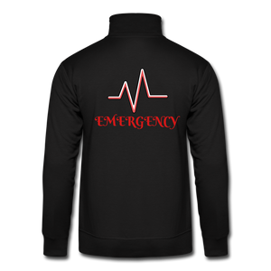 EMERGENCY Unisex - CUSTOMIZED Quarter Zip Pullover - black
