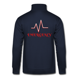 EMERGENCY Unisex - CUSTOMIZED Quarter Zip Pullover - navy