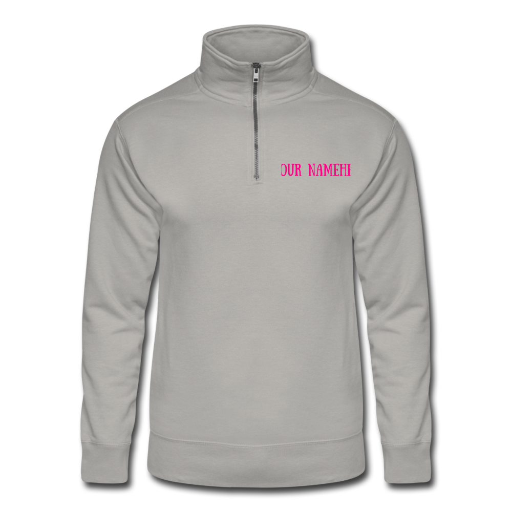 EMERGENCY Unisex - CUSTOMIZED Quarter Zip Pullover - light gray
