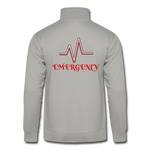 Load image into Gallery viewer, EMERGENCY Unisex - CUSTOMIZED Quarter Zip Pullover - light gray
