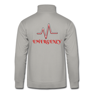 EMERGENCY Unisex - CUSTOMIZED Quarter Zip Pullover - light gray