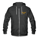 Load image into Gallery viewer, EMERGENCY Unisex Fleece Zip Hoodie - charcoal gray
